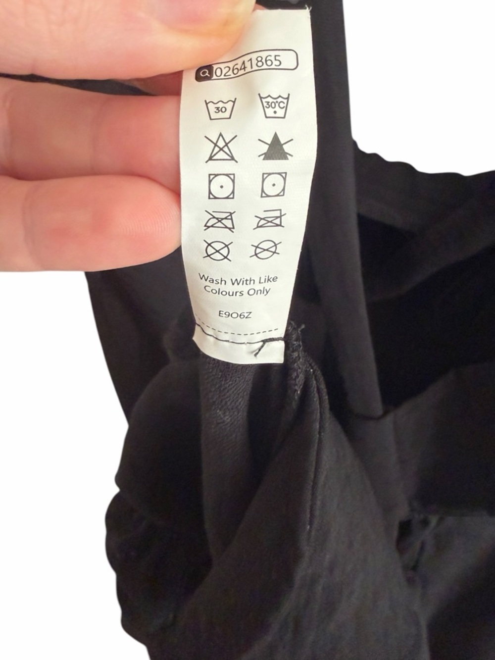 HALARA Black Puff-Sleeve Square-Neck Open Tie Back Mini Dress - Picture 7 of 10